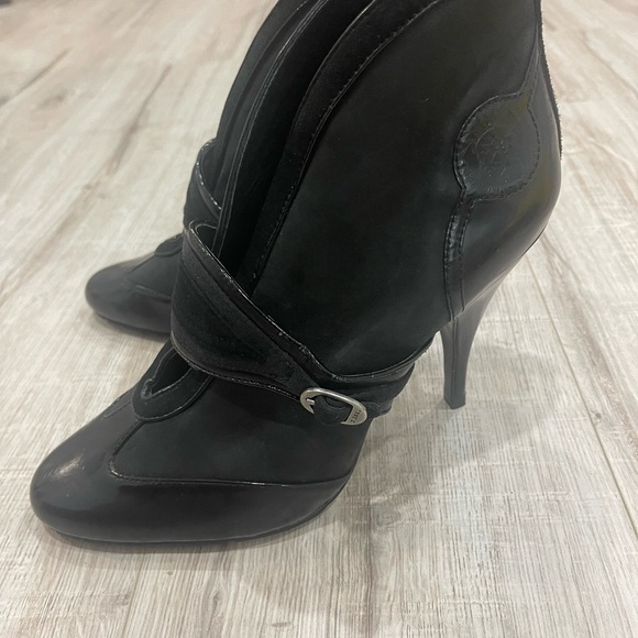 Diesel leather boots-Size 9 (40) - Picture 4 of 14